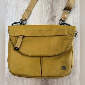 Lululemon All Night Festival Crossbody Bag 5L, Gold Spice